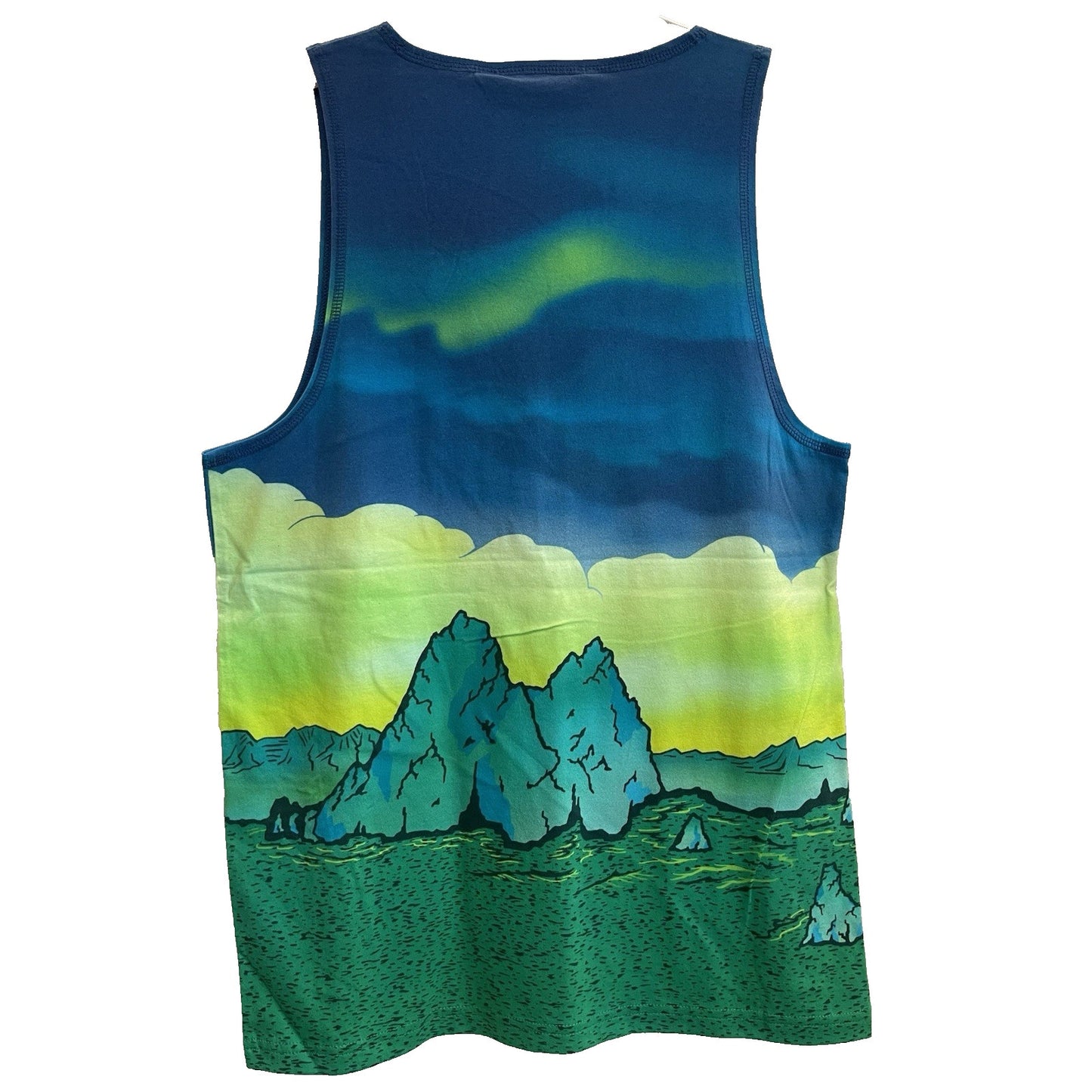 Marc Jacobs Men's Tank Top XS Mars Acid Green 💚NEW💚Retail $98 Soft Cotton