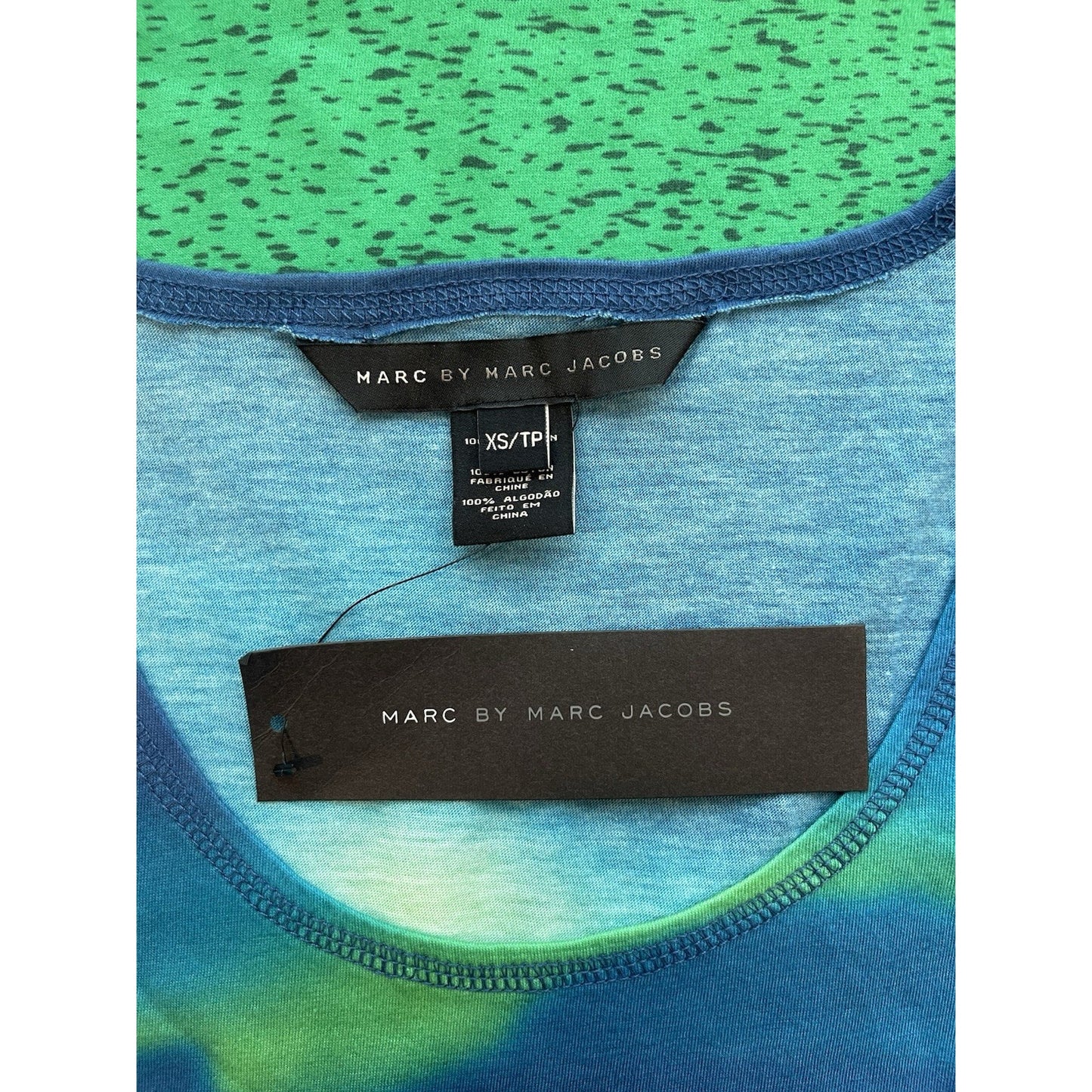 Marc Jacobs Men's Tank Top XS Mars Acid Green 💚NEW💚Retail $98 Soft Cotton