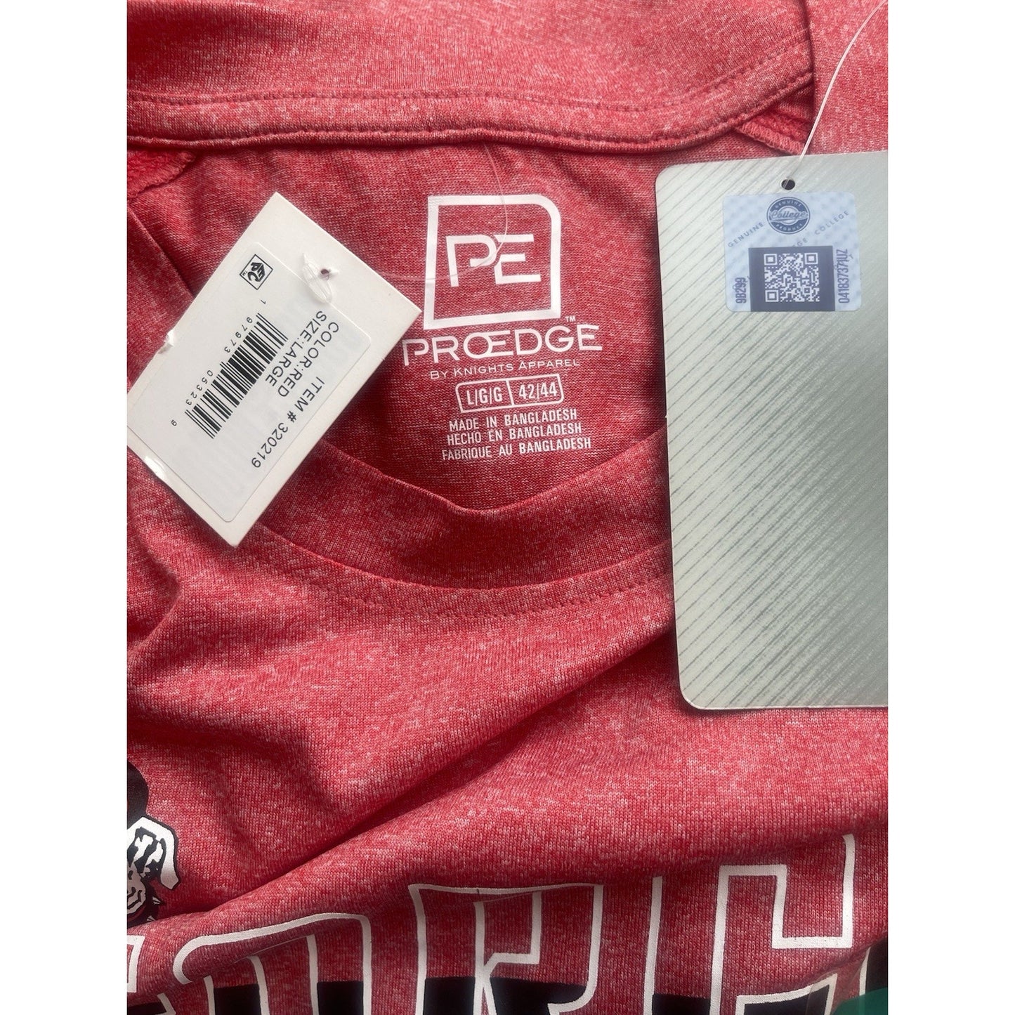 Georgia Bulldogs T Shirt S, M, L, XL, 2XL, 3XL Red🔥NEW🔥Pro Edge Dawgs NCAA