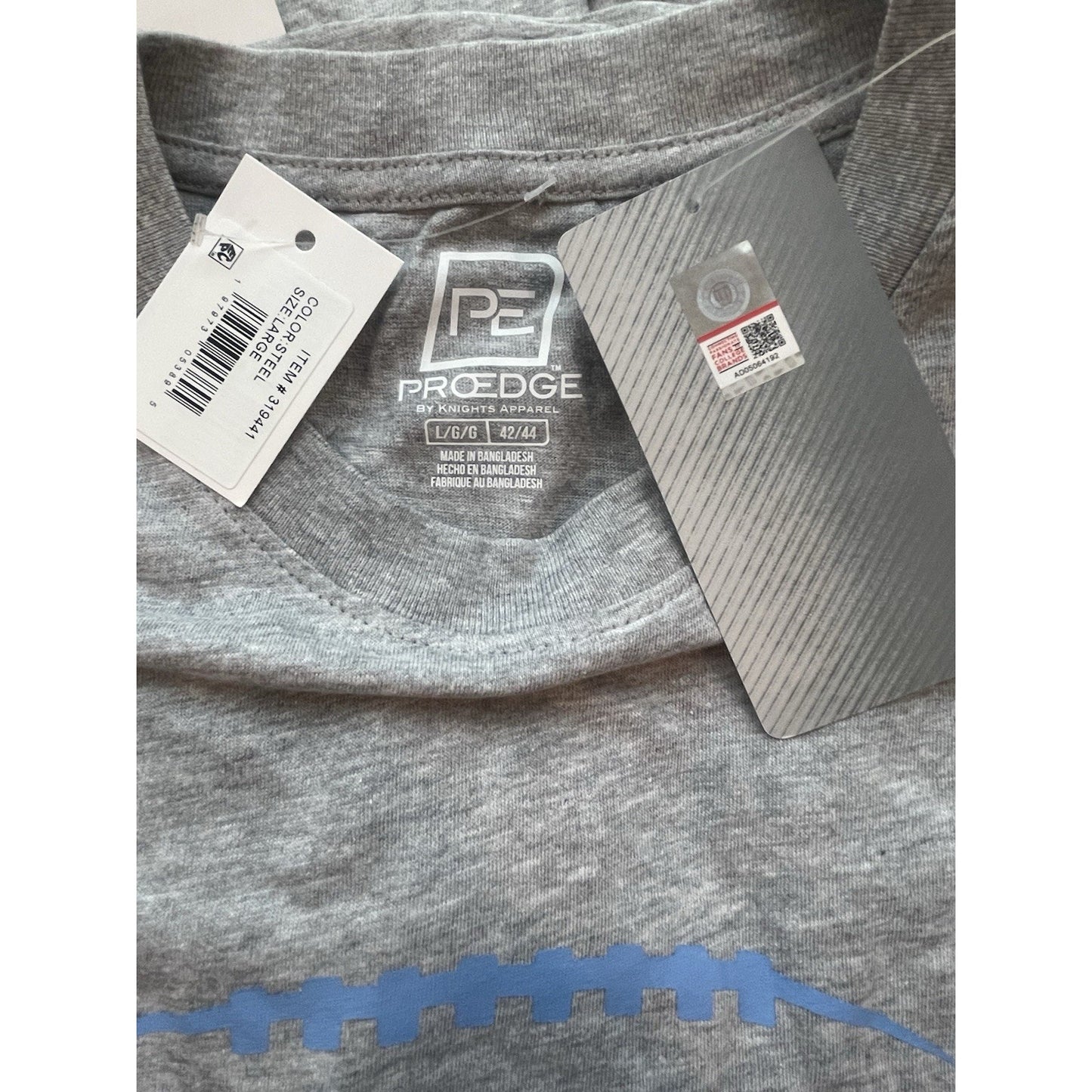 North Carolina Tar Heels T Shirt Gray Large or XL🔥NEW🔥 Pro Edge NCAA Soft