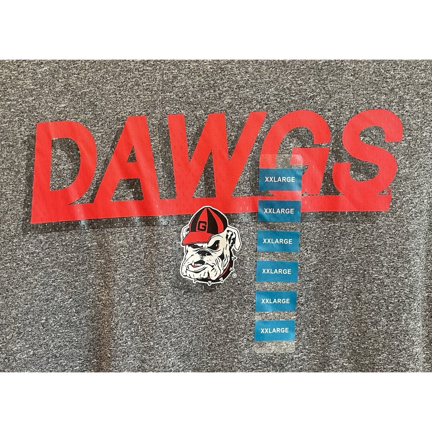 Georgia Bulldogs T Shirt S, M, L, XL, 2XL Gray🔥NEW🔥Dawgs NCAA Moisture Wicking