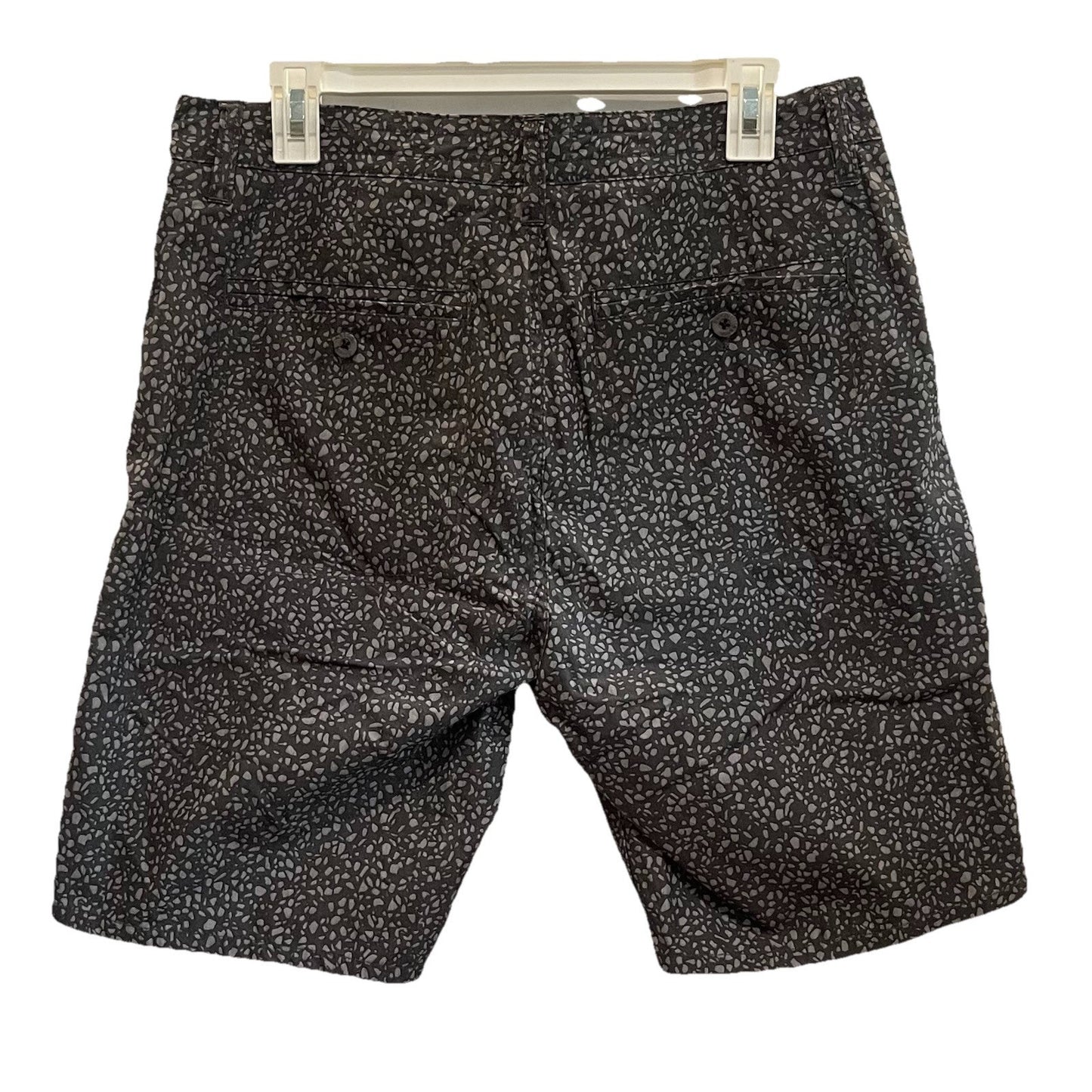 Men's Bench Chino Shorts Size 32 Slate Gray Lyrical Pattern🔥NEW🔥#LOVEMYHOOD