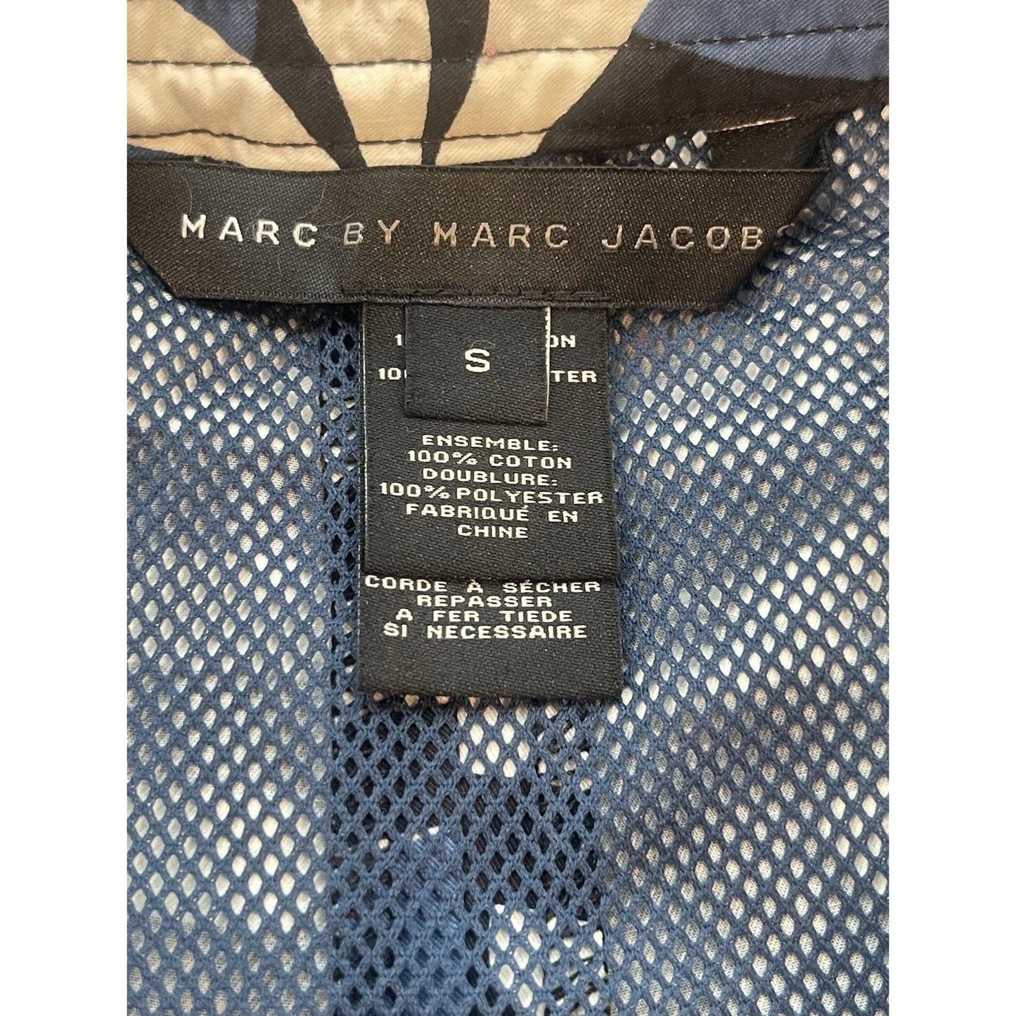 Marc Jacobs Men's Swim Trunks Shorts Small Blue Washed Ink 🔥NEW🔥$138 Retail
