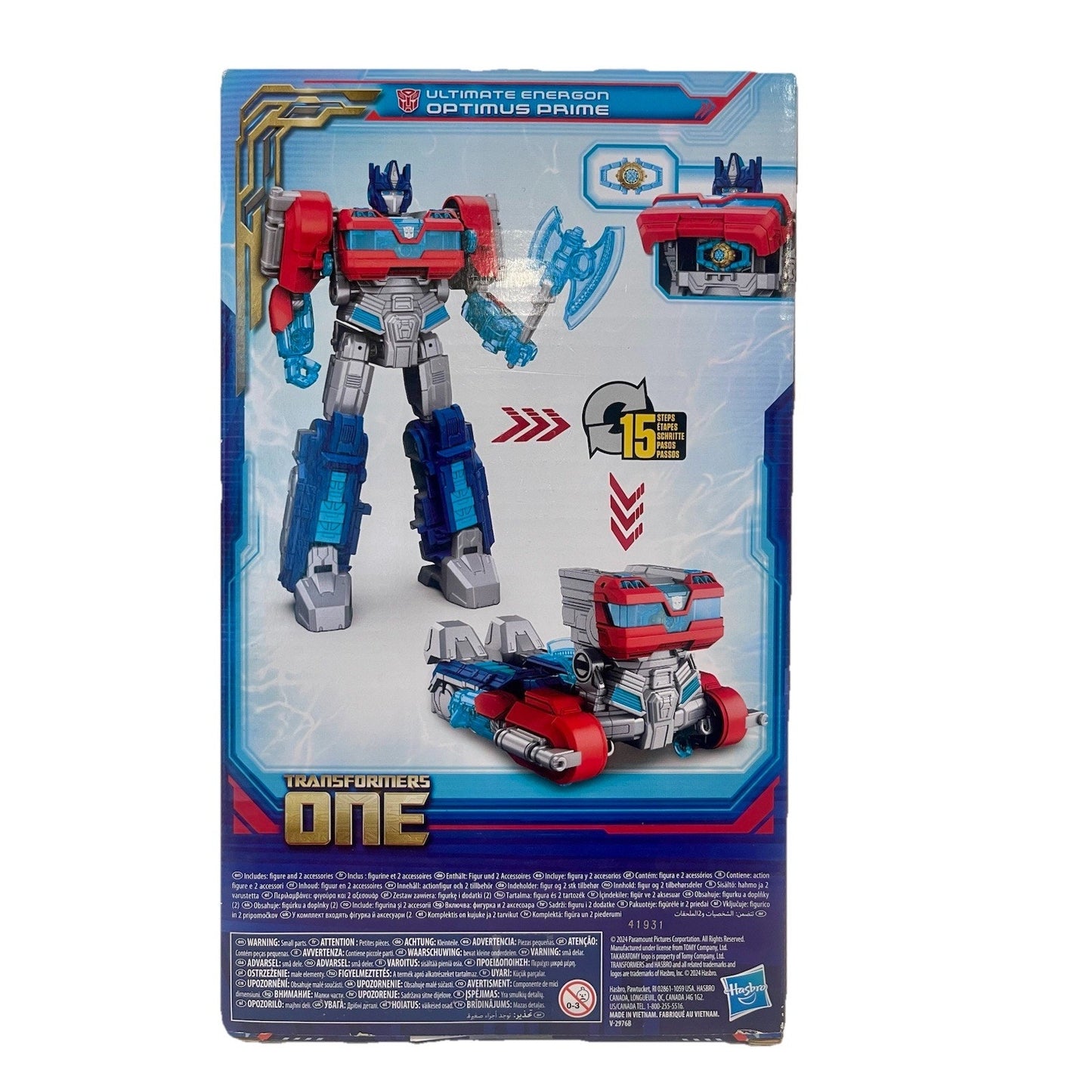 Hasbro Transformers One Ultimate Energon Optimus Prime Action Figure 6+ 🔥NEW🔥