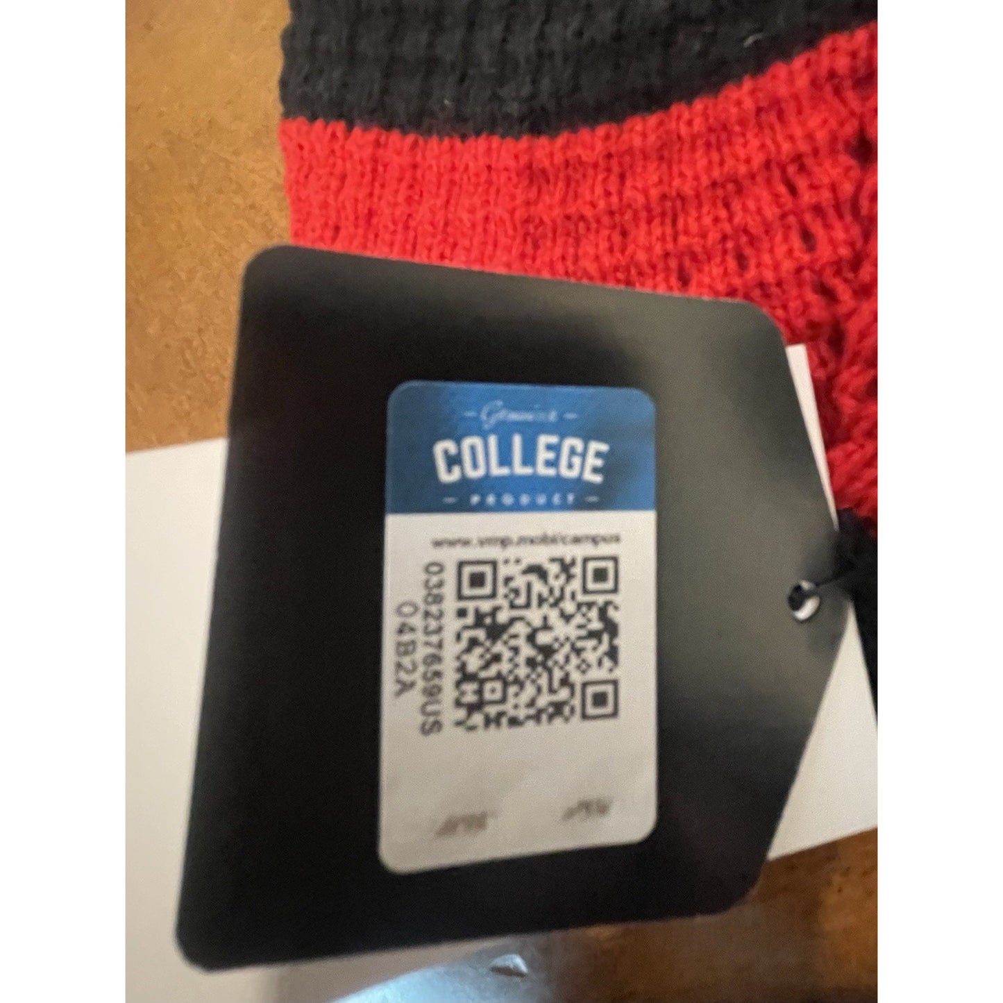 Georgia Bulldogs Beanie Hat Men's Fan Favorite Embroidered Red Black🔥NEW🔥Dawgs