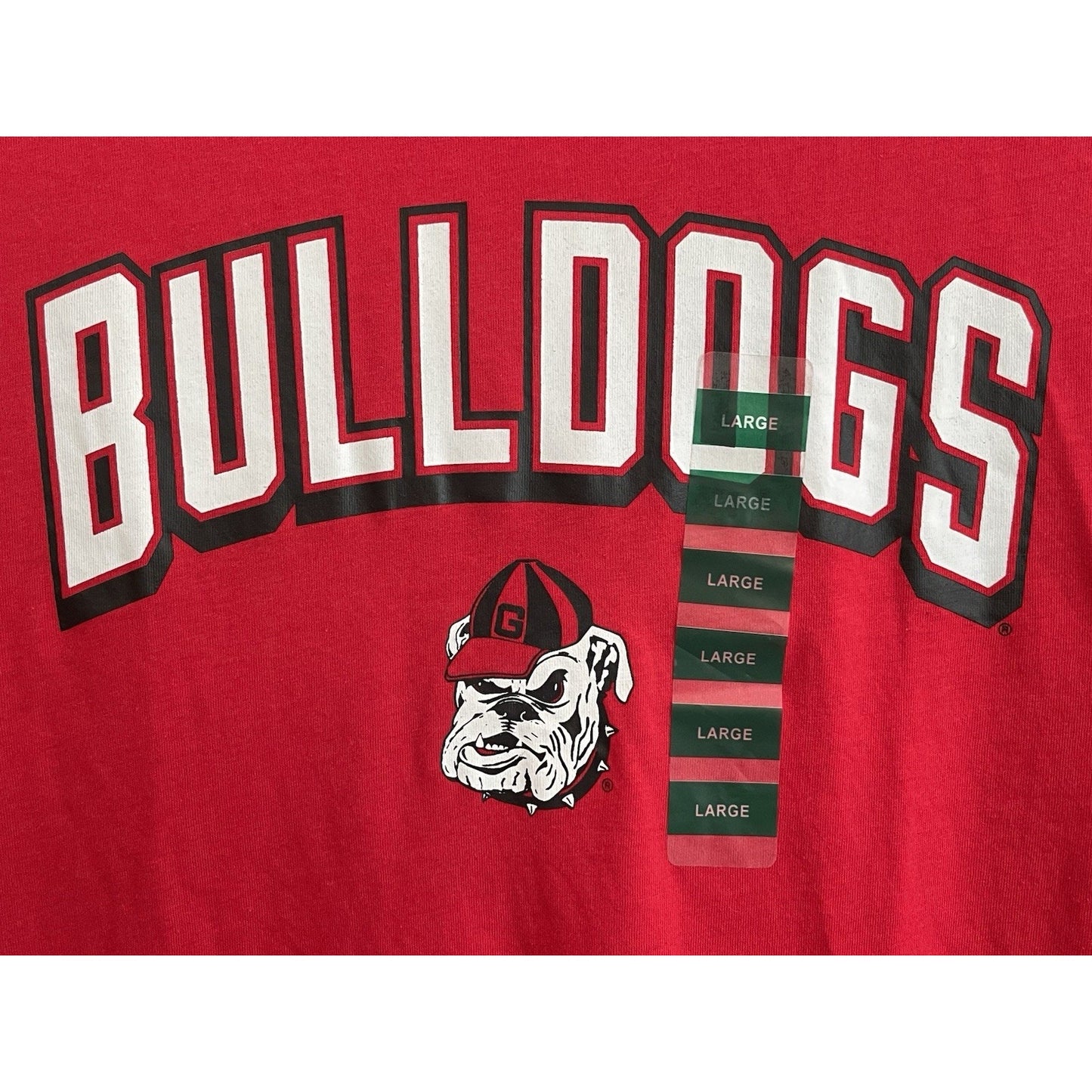 Georgia Bulldogs T Shirt Red M, L, XL, 2XL. 3XL 🔥NEW🔥Dawgs NCAA Soft