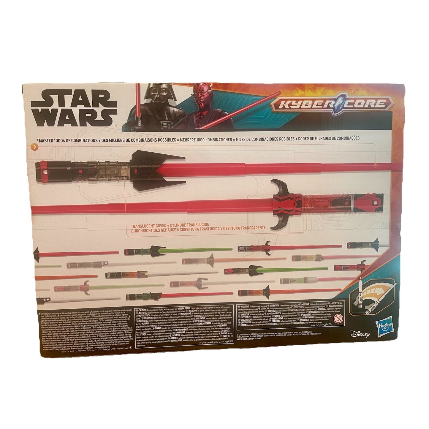 Star Wars Light Saber Forge Darth Vader Darth Maul Kyber Core 🔥NEW🔥60307