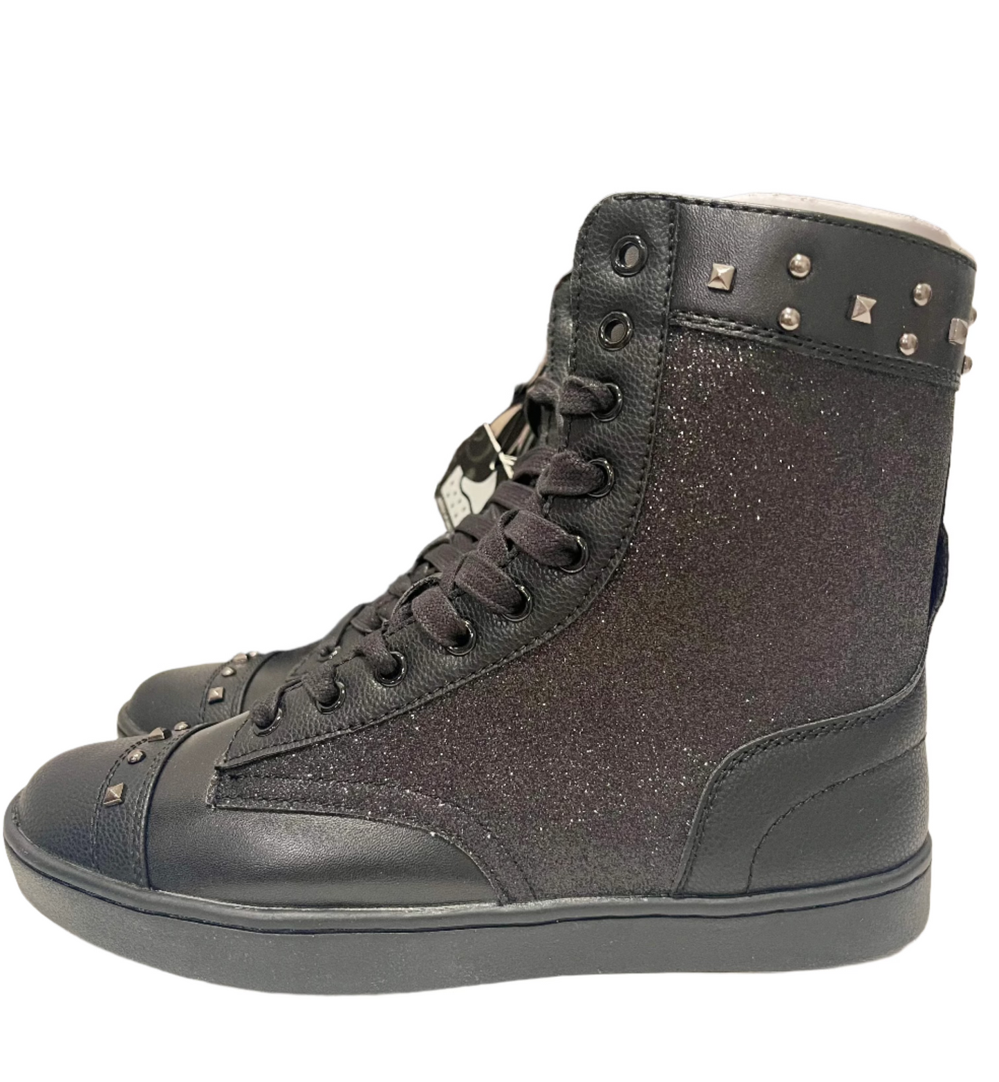 Pastry Women's Dance Military Glitz Boot Black Size 7 🔥NEW🔥 PA161020 Sparkle