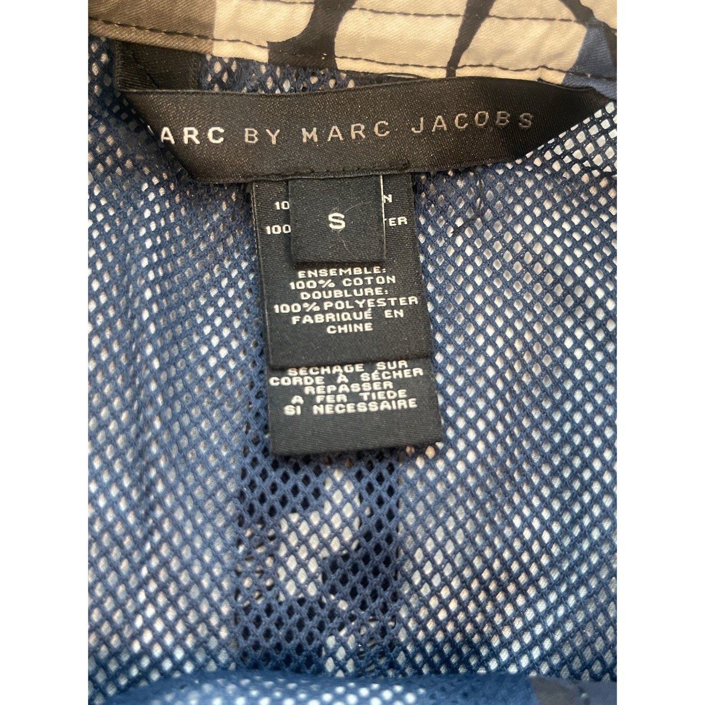 Marc Jacobs Men's Swim Trunks Shorts Small Blue Washed Ink 🔥NEW🔥$138 Retail