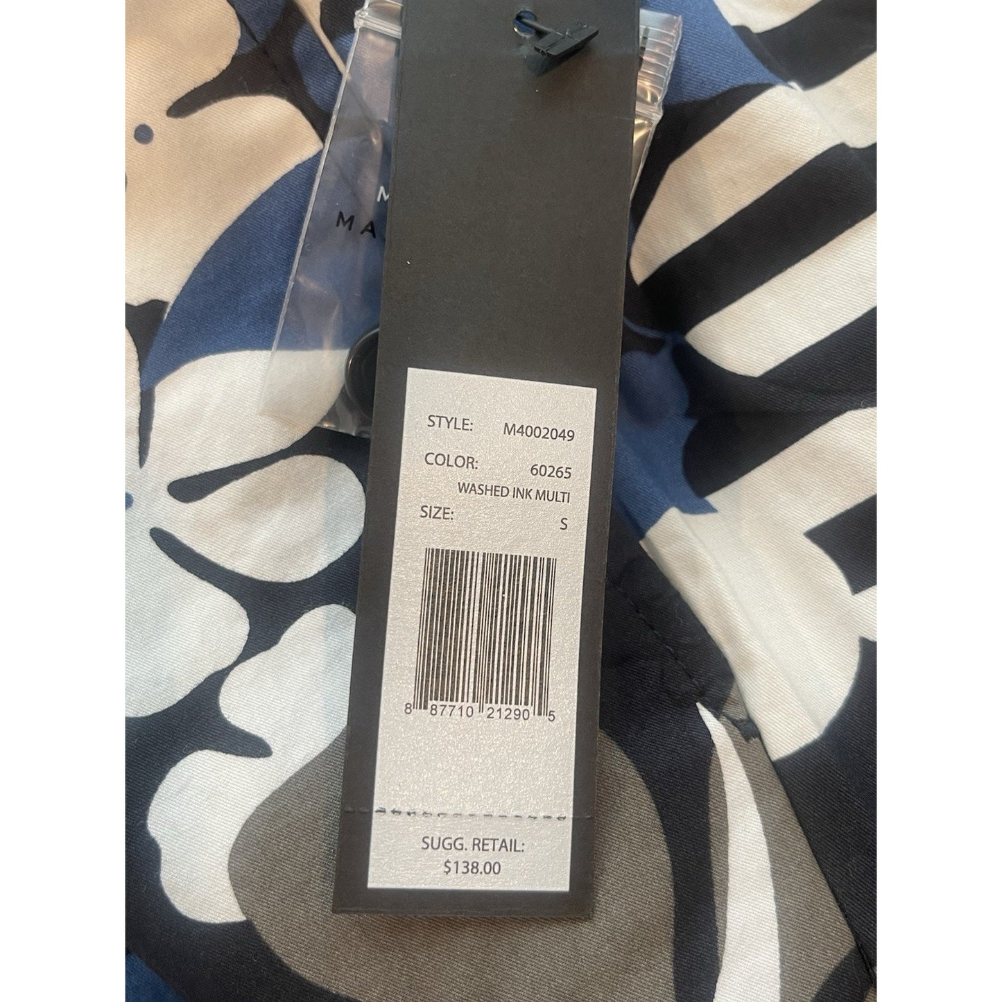 Marc Jacobs Men's Swim Trunks Shorts Small Blue Washed Ink 🔥NEW🔥$138 Retail