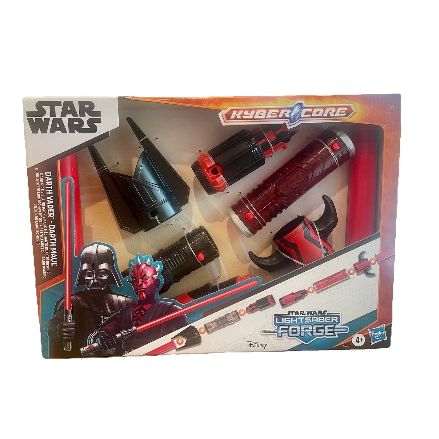 Star Wars Light Saber Forge Darth Vader Darth Maul Kyber Core 🔥NEW🔥60307