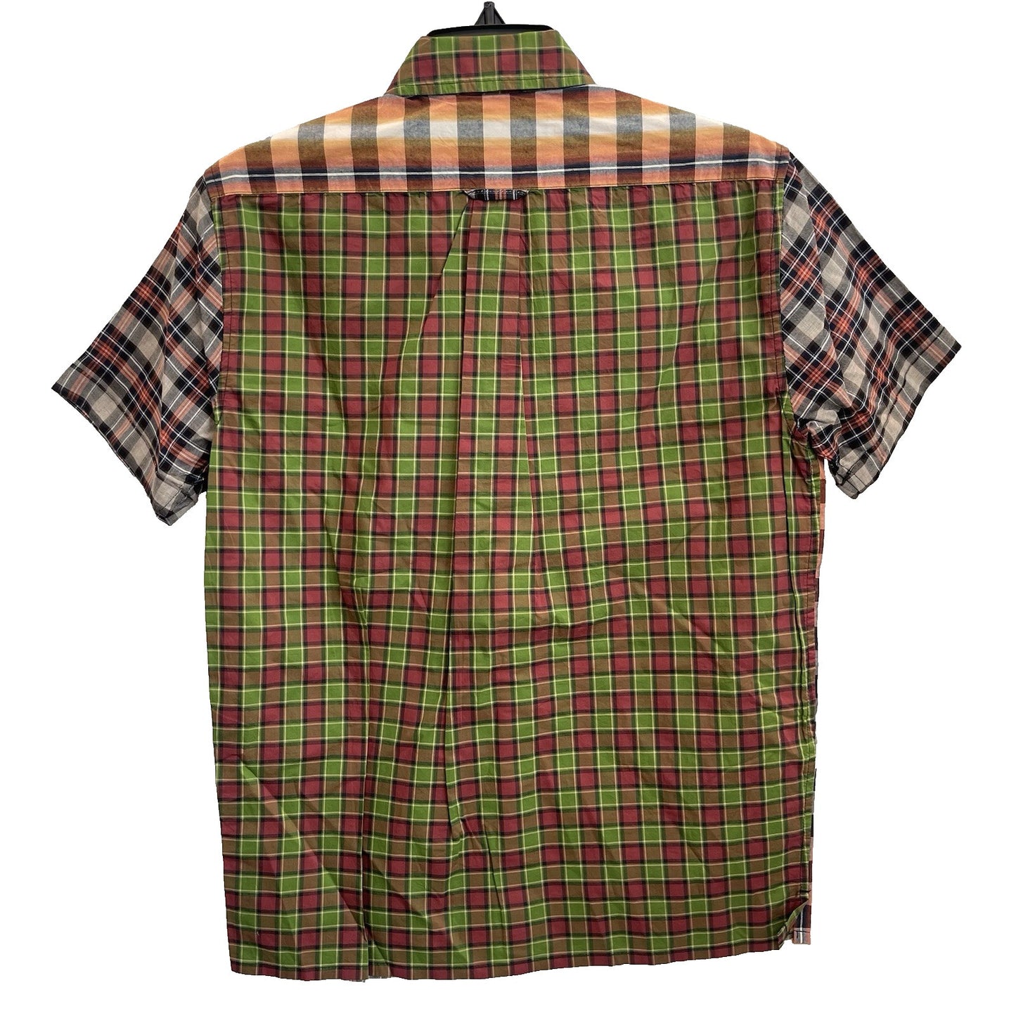 Marc by Marc Jacobs Men's Button Up Shirt XS Orange Glow Multi🔥NEW🔥$188 Retail