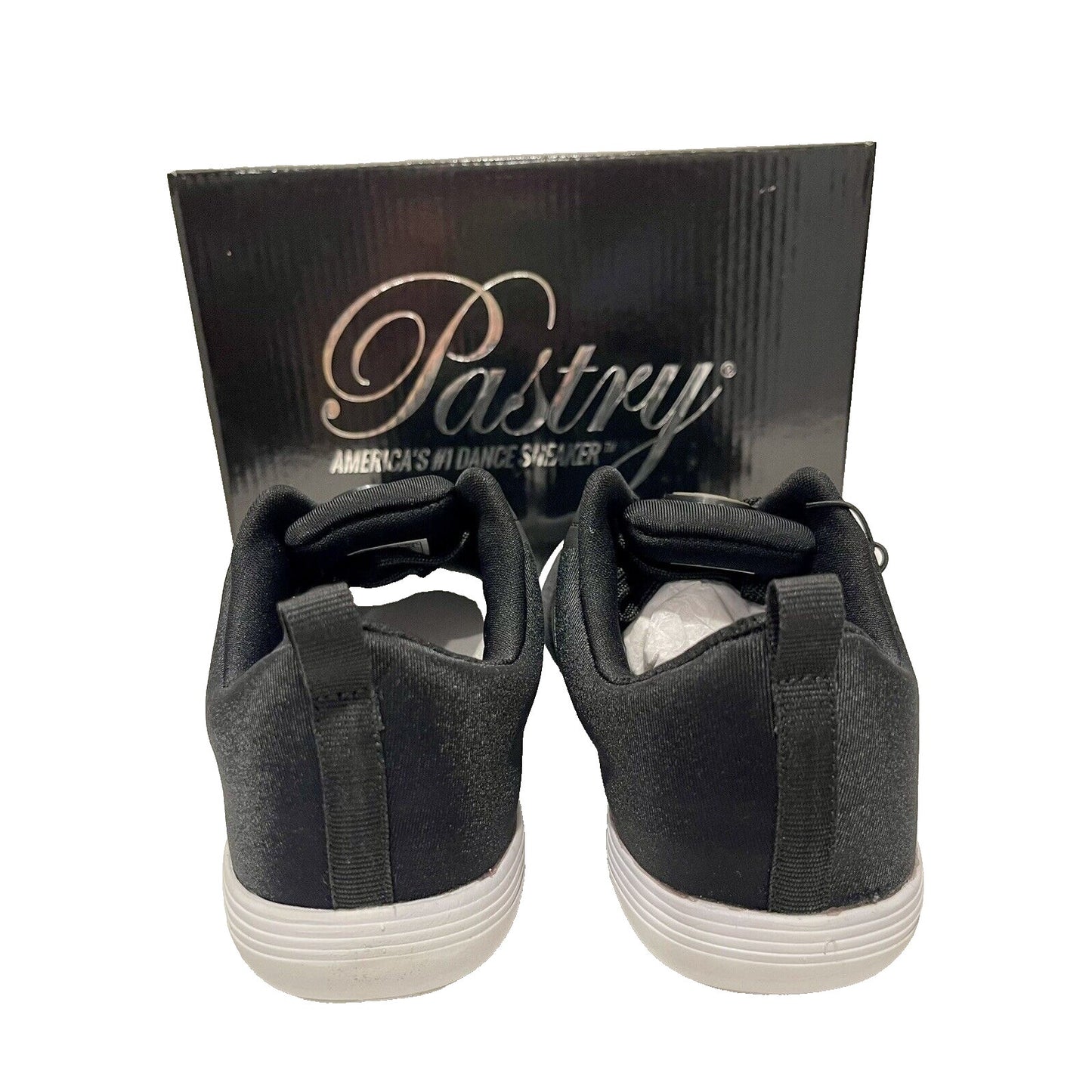 Pastry Kids Studio Trainer Dance Sneaker Black/White Size 3 Shoes🔥NEW🔥PK172050